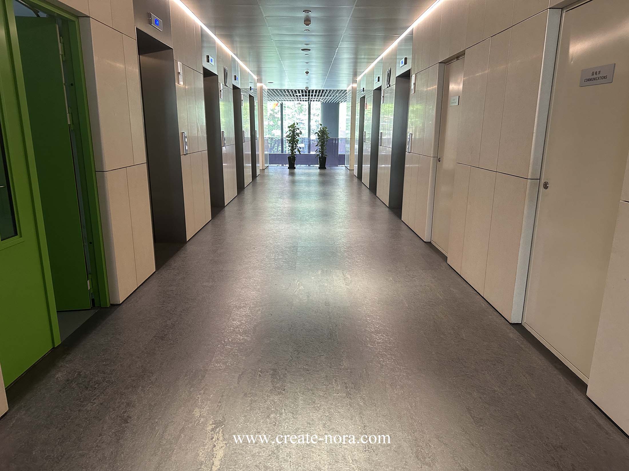 the photo of nora rubber flooring in Huicheng International Tower 6